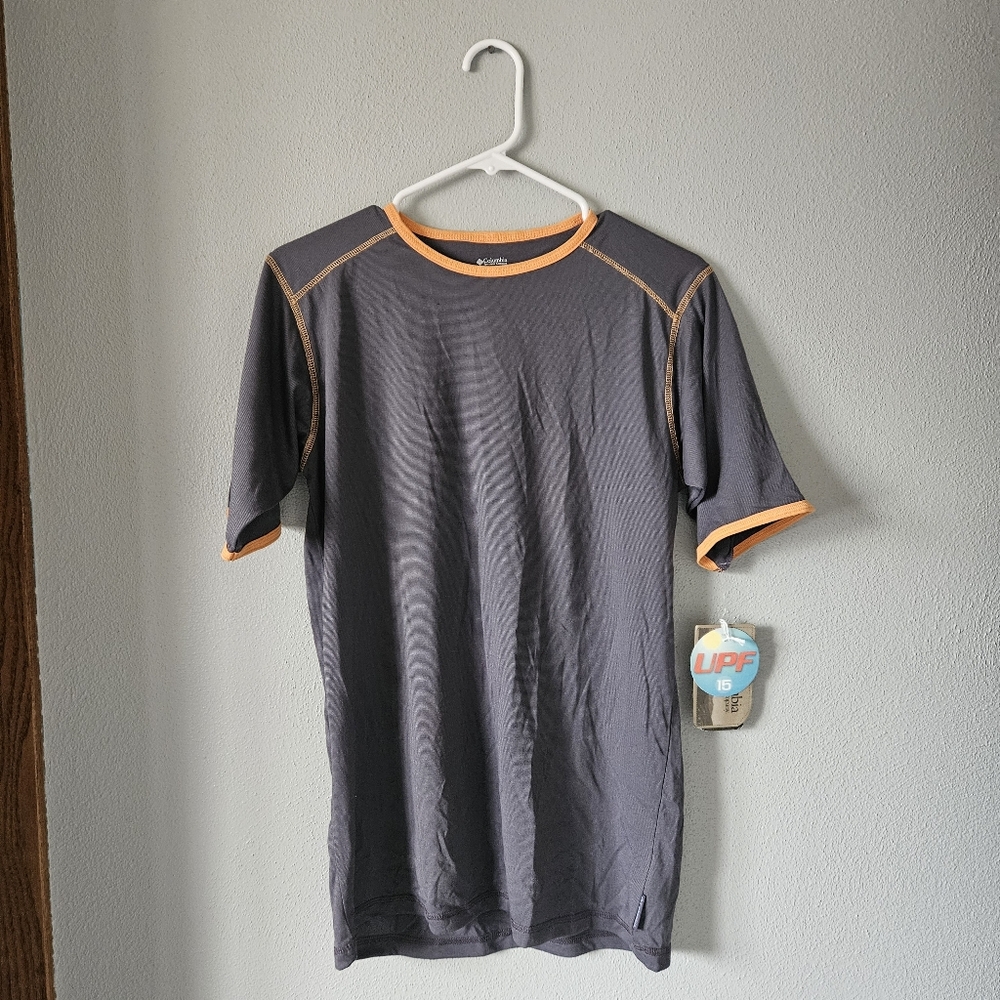 NWT Columbia Mountain Tech Ringer Tee Boys